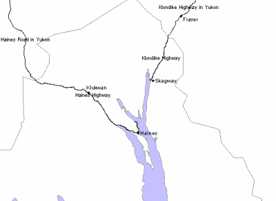 Map of Skagway